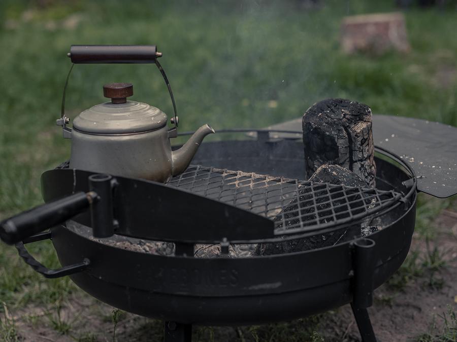 Barebones Enamel Teapot