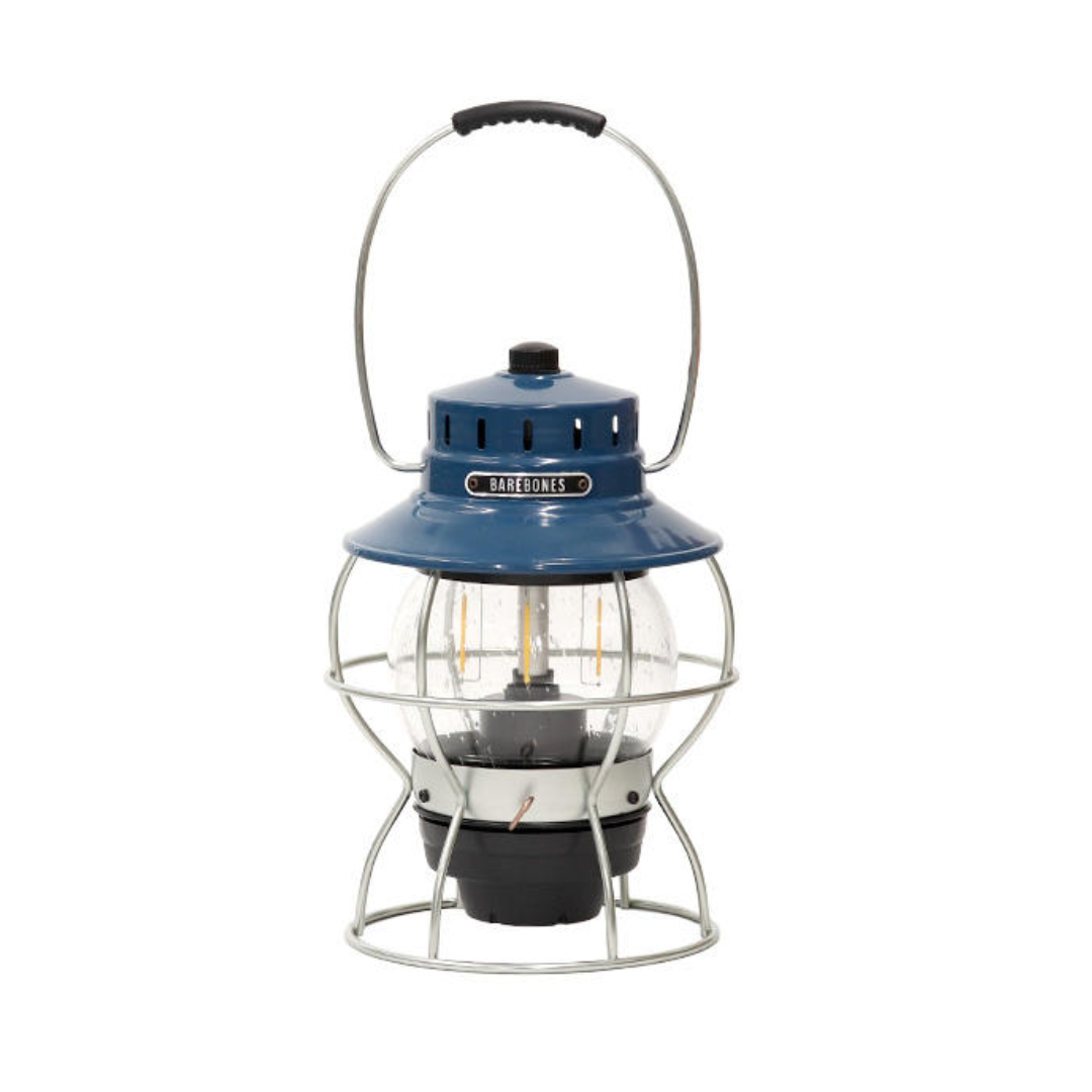 Barebones Railroad Lantern -USB Rechargeable Classic LED Camping Lantern