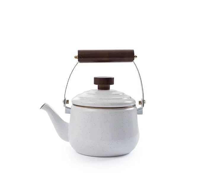 Barebones Enamel Teapot