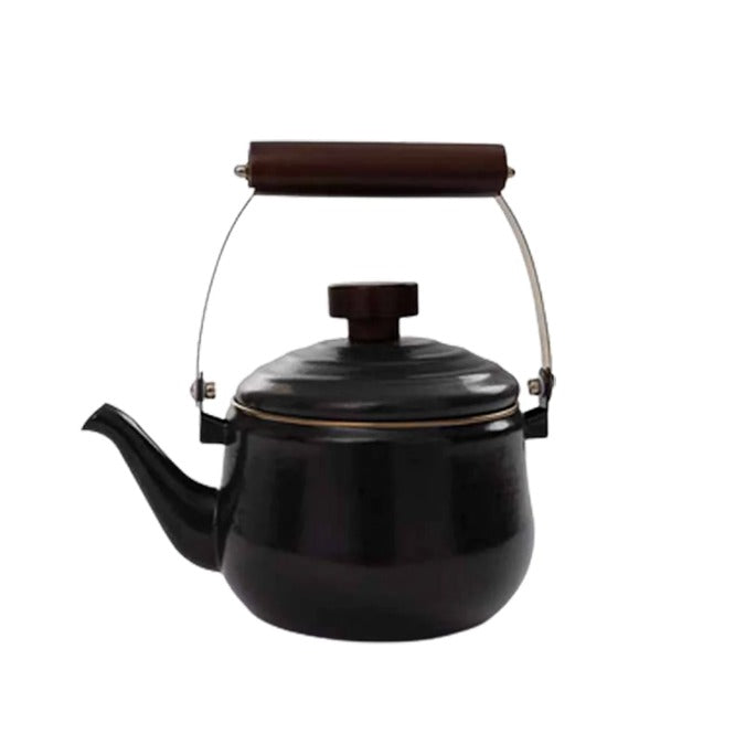 Barebones Enamel Teapot