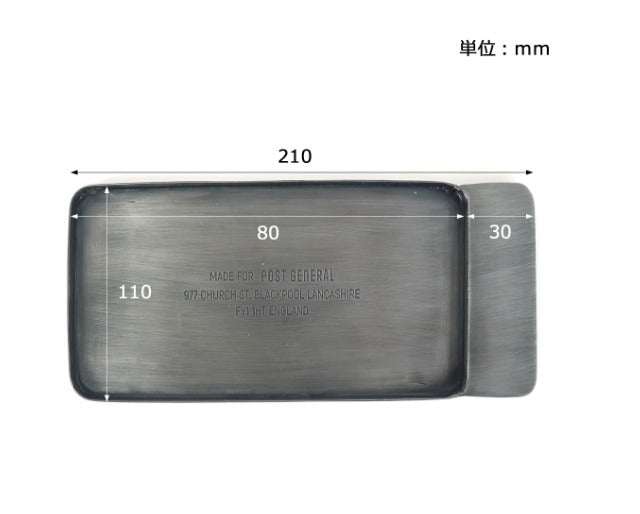 Post General Industrial Tray Rect