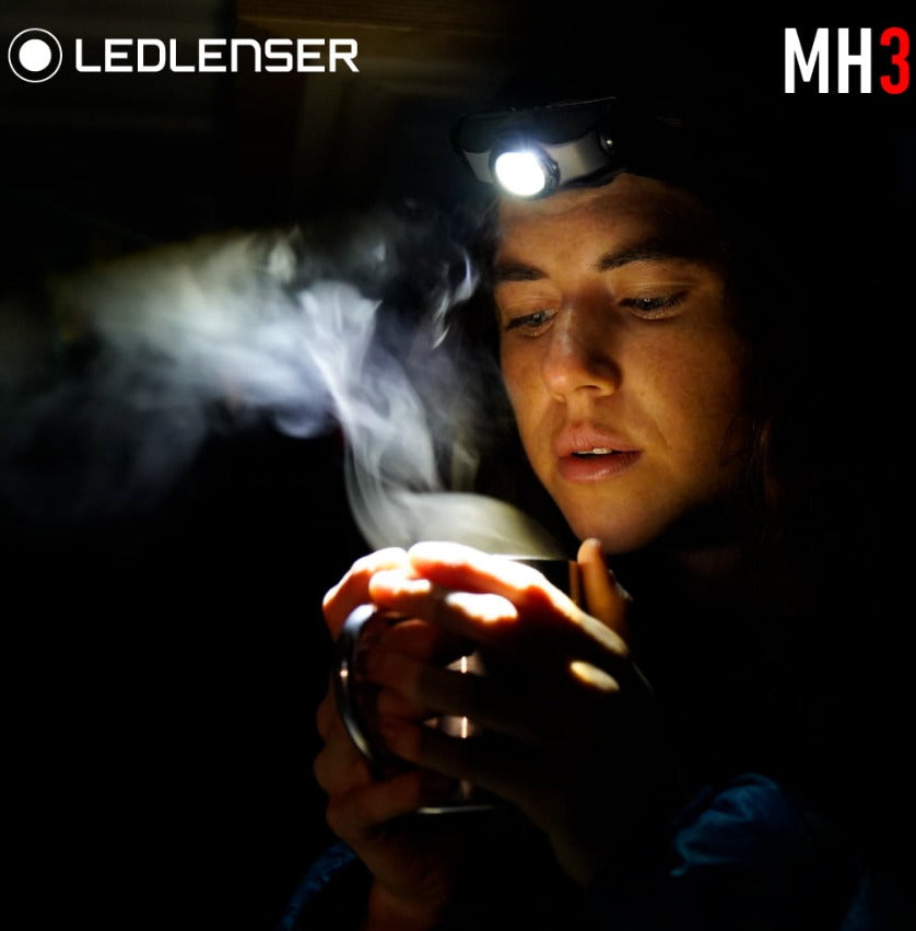 LED LENSER MH3 Headlamp 200 Lumens