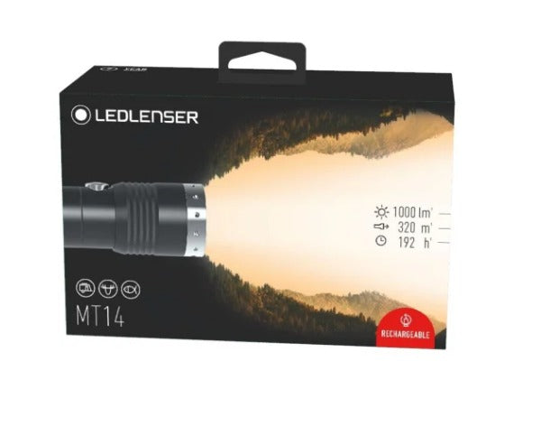 LED LENSER MT14 Rechargeable Flashlight