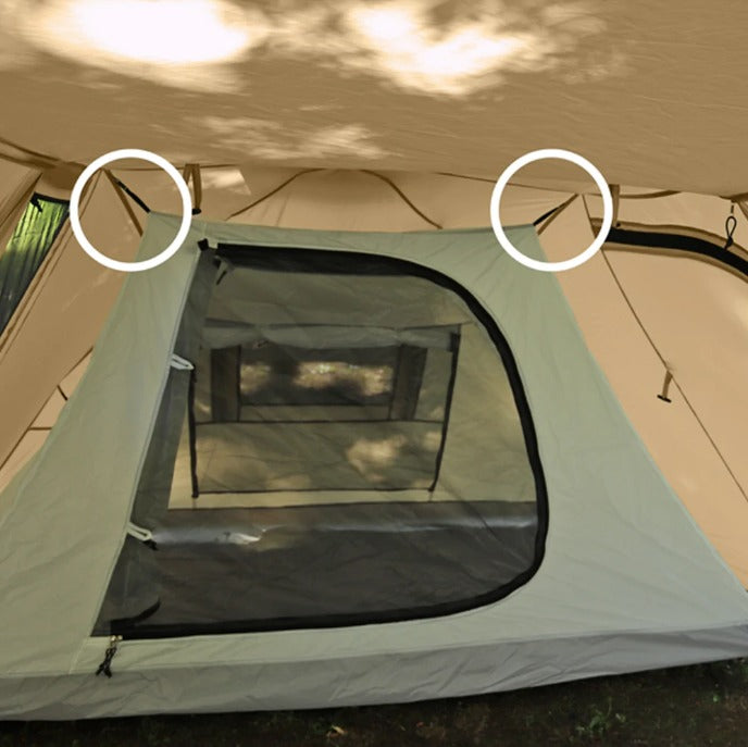 DoD Riders Bike in Tent