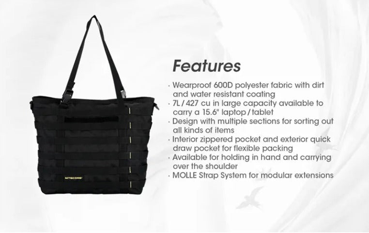 Nitecore SLB07 Shoulder Tote Bag