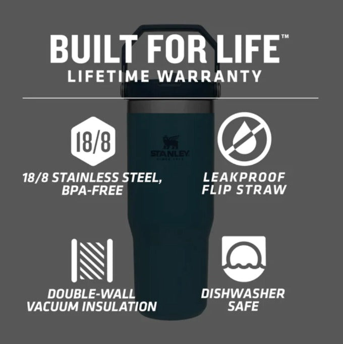 Stanley Iceflow Flip Straw Water Bottle 17oz