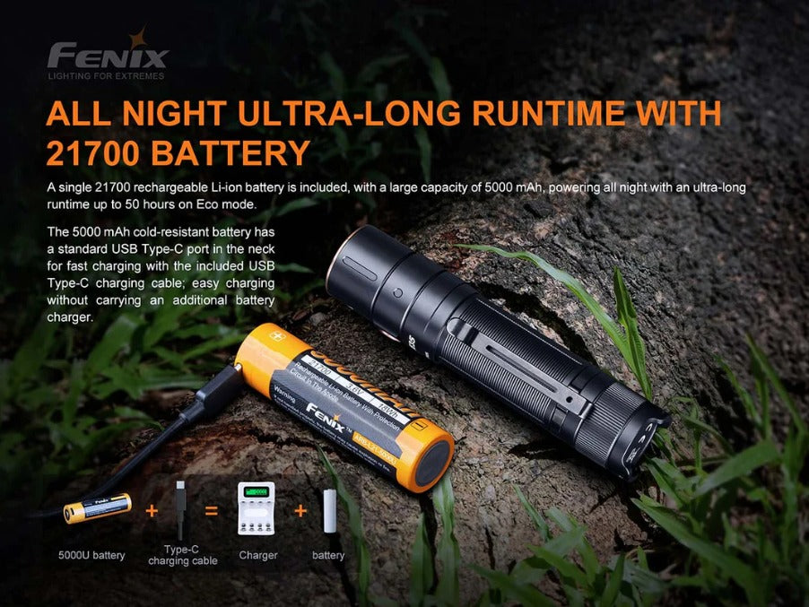 Fenix E35 V3.0 3000 Lumens Rechargeable Flashlight