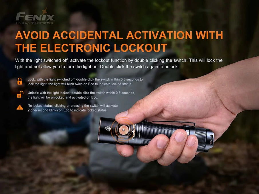 Fenix E35 V3.0 3000 Lumens Rechargeable Flashlight