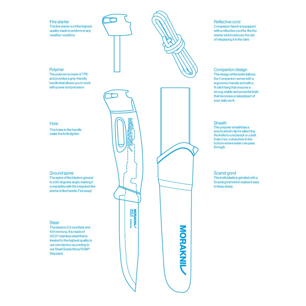 Morakniv Companion Spark Knife