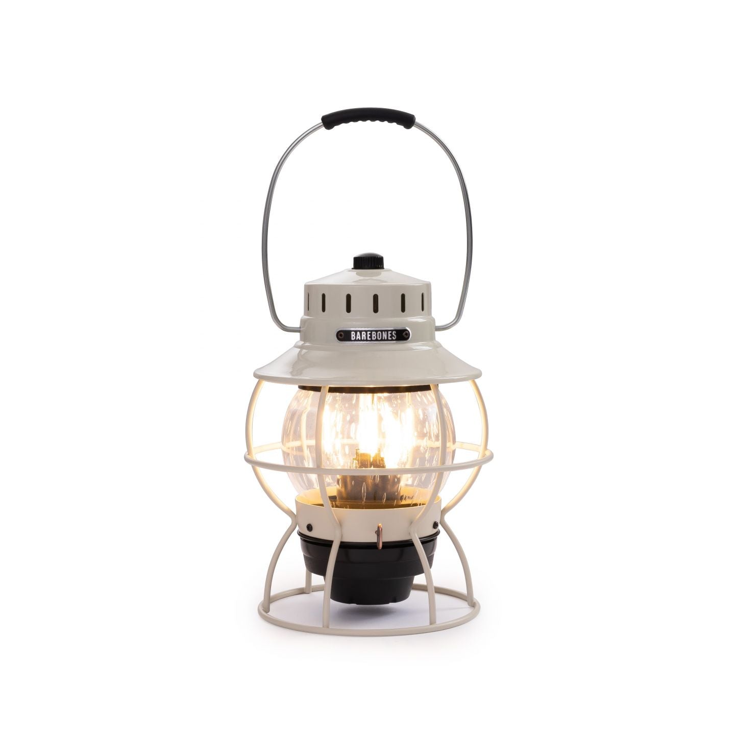 Barebones Railroad Lantern -USB Rechargeable Classic LED Camping Lantern