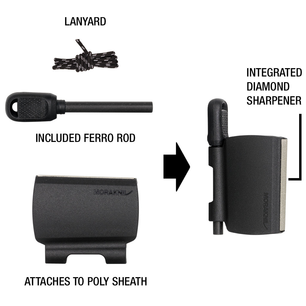 Morakniv Garberg Blackblade (C) Survival Kit