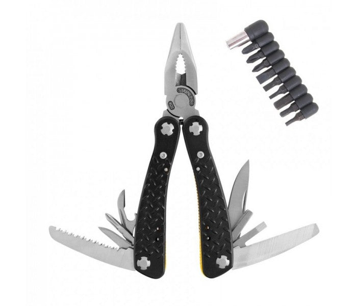 Ganzo G106 Full Size Black Handle Multitool Plier