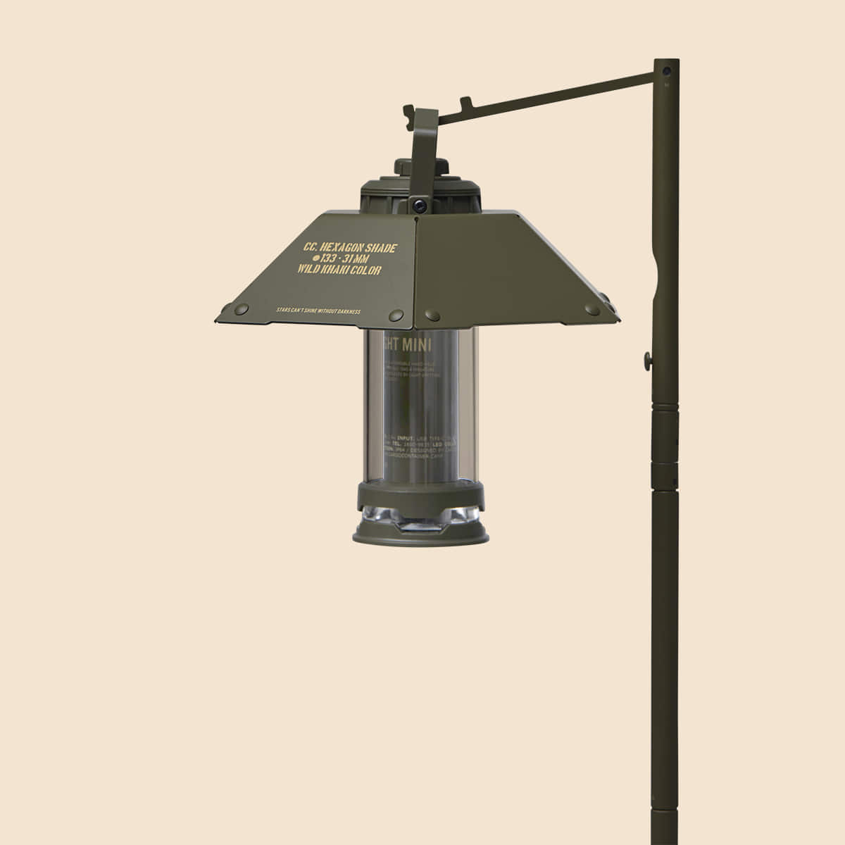 Cargo Container Dual Light Mini Hexagon Shade