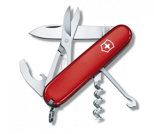 Victorinox Compact Red Multitool Pocket Knife 1.3405