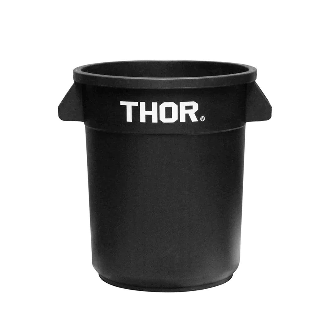 THOR Round Container with Lid Set - 23L Medium Capacity Dust Bin Trash ...