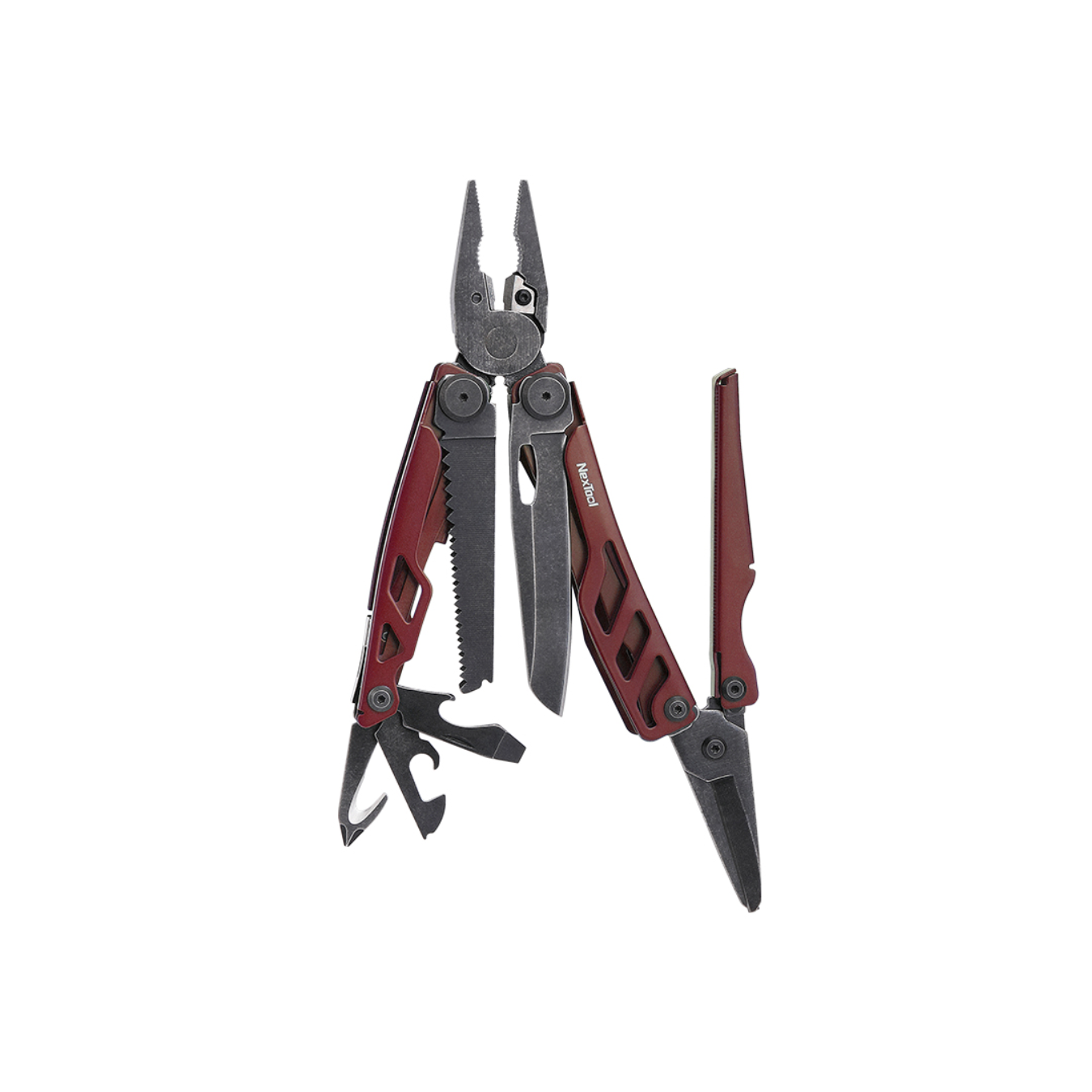 NexTool Flagship Pro 16-in-1 Steel Full Size Pliers Scissors Multitool