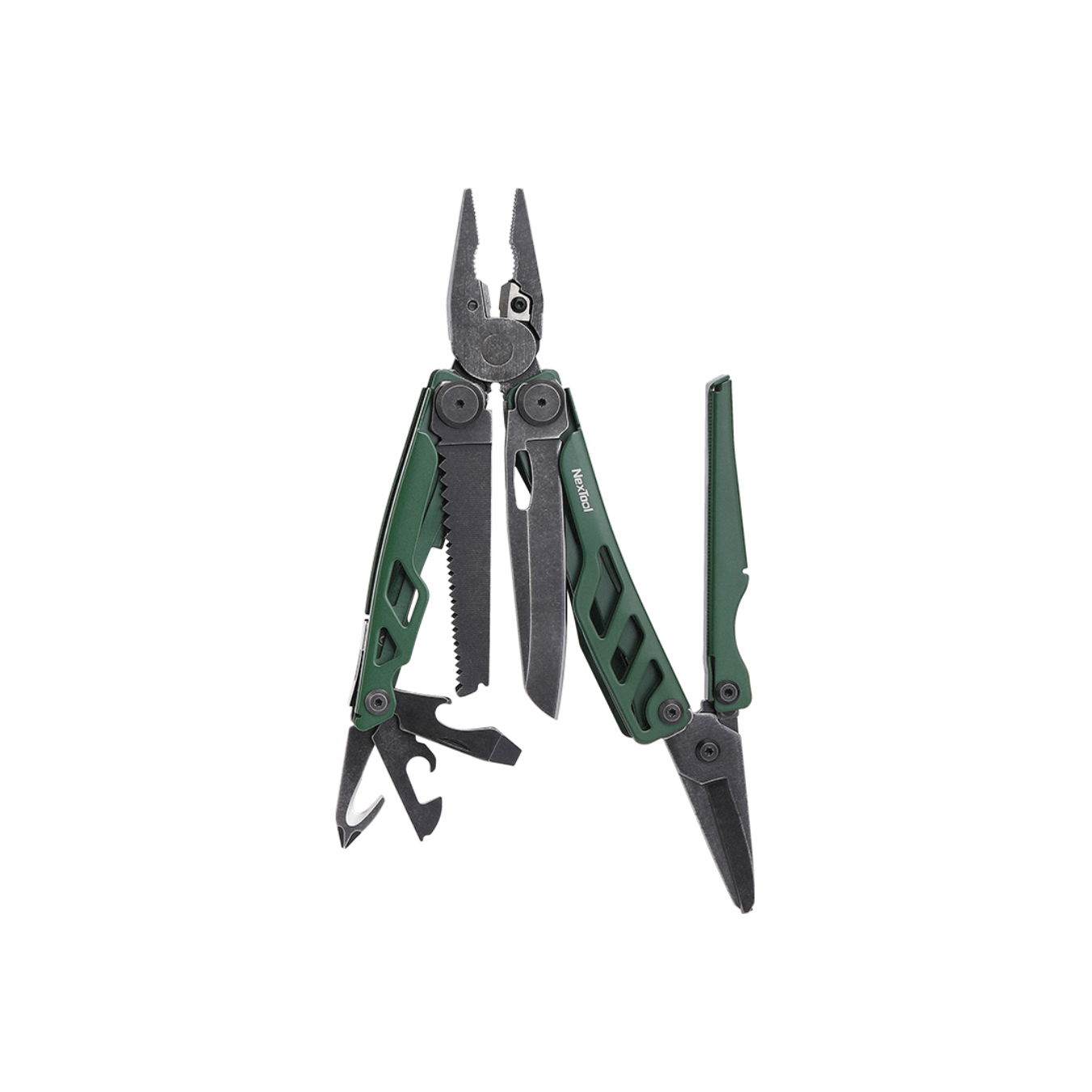 NexTool Flagship Pro 16-in-1 Steel Full Size Pliers Scissors Multitool