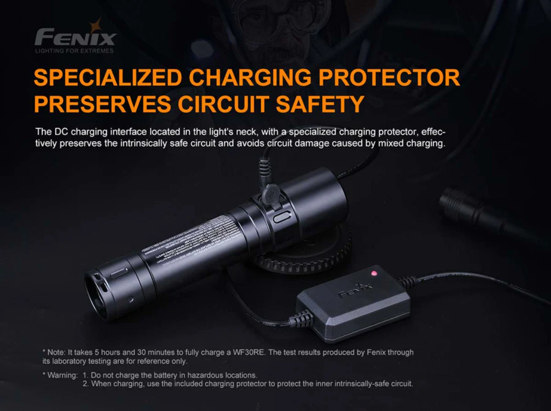 Fenix WF30RE Intrinsically Safe CREE XP-G2 280L Flashlight