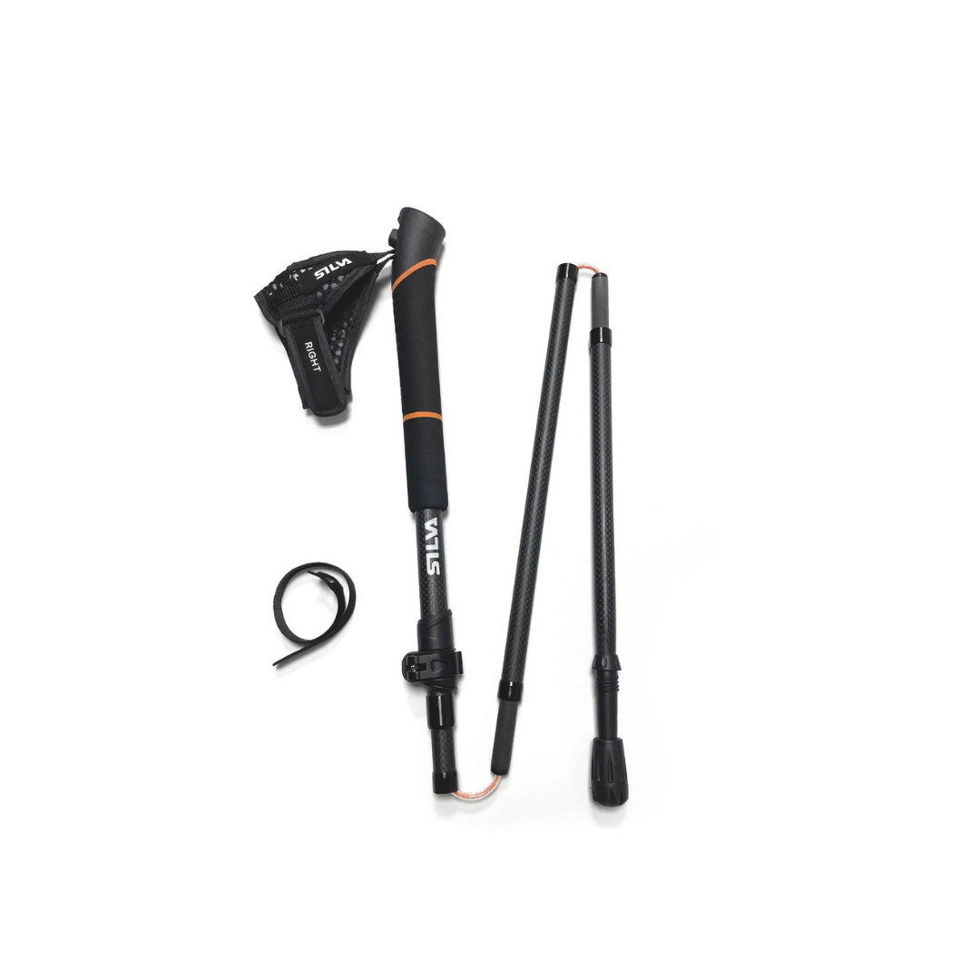 Silva Adjustable Carbon Running Poles