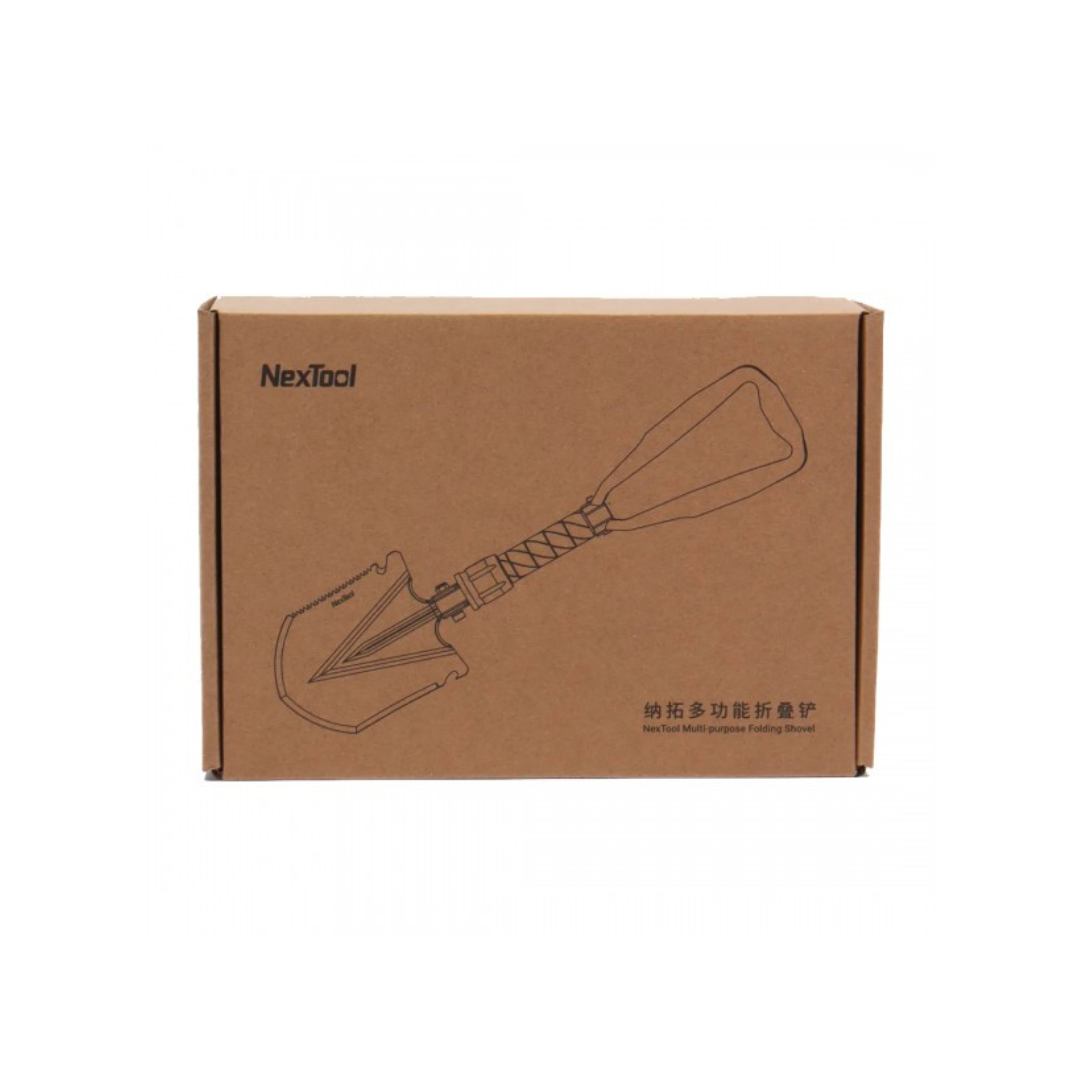 NexTool 8-in-1 Multifunctional Folding Shovel Axe Wood Saw Hook Knife NE20033