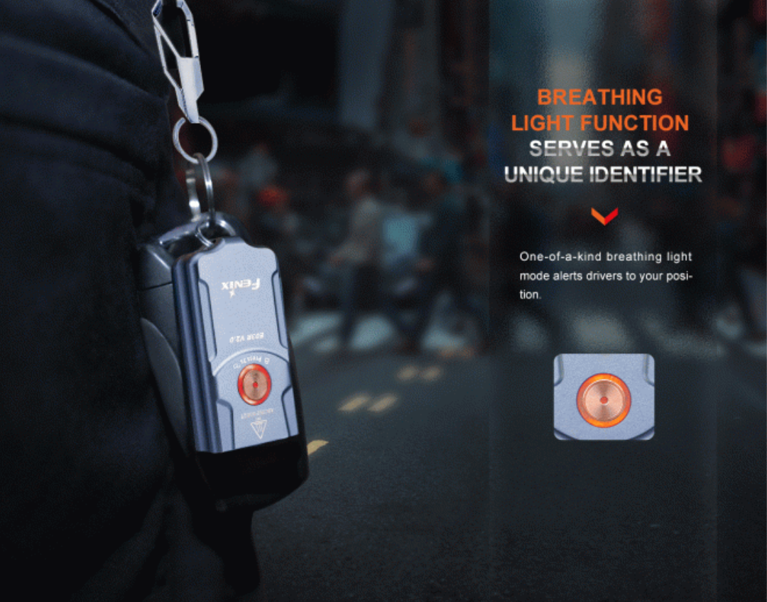 Fenix E03R V2.0 Limited Festive Edition 500L Rechargeable Keychain Flashlight