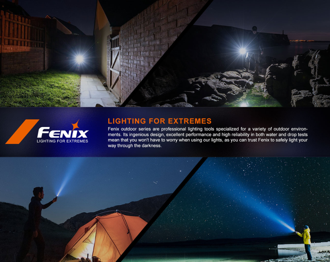 Fenix LD30R Luminus SST40 LED 1700L Rechargeable Flashlight