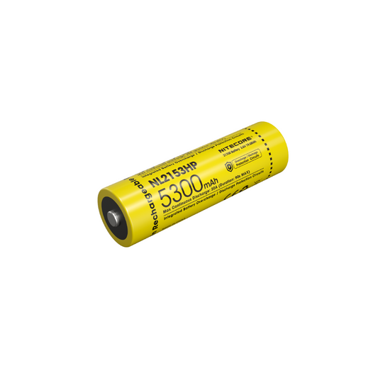 Nitecore 21700 5300mAh 20A 3.6V Rechargeable Li-ion Battery NL2153HP
