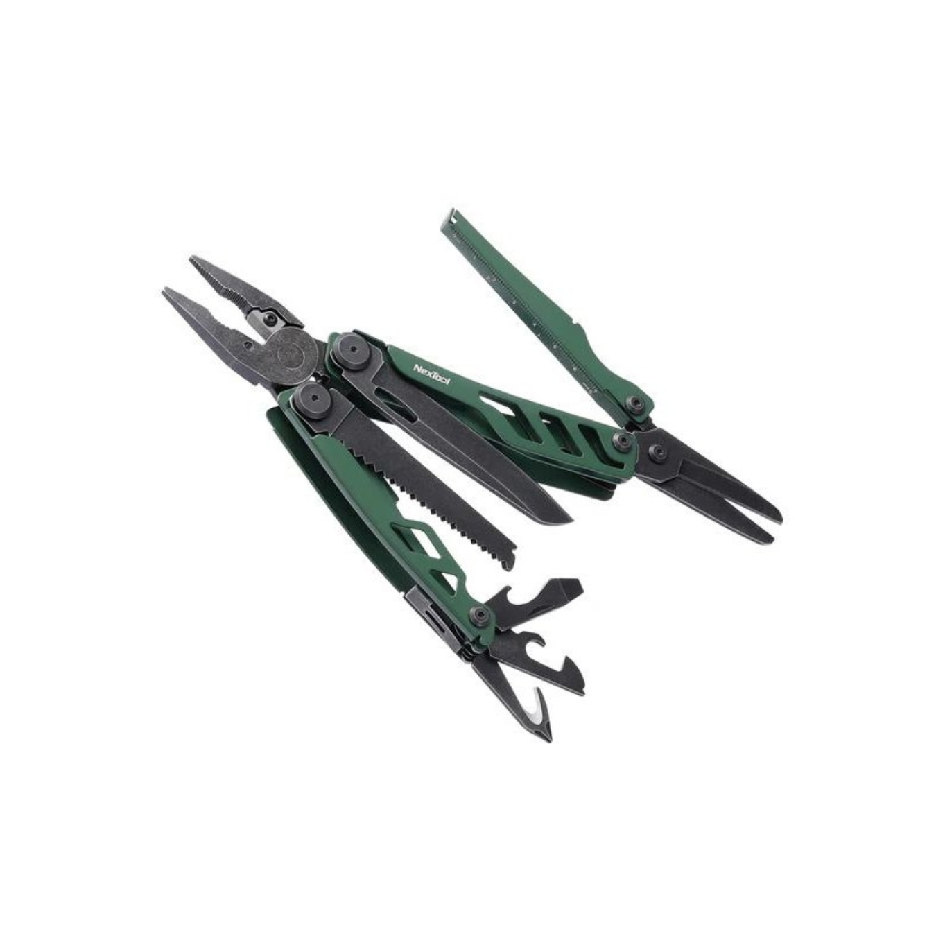 NexTool Flagship Pro 16-in-1 Steel Full Size Pliers Scissors Multitool