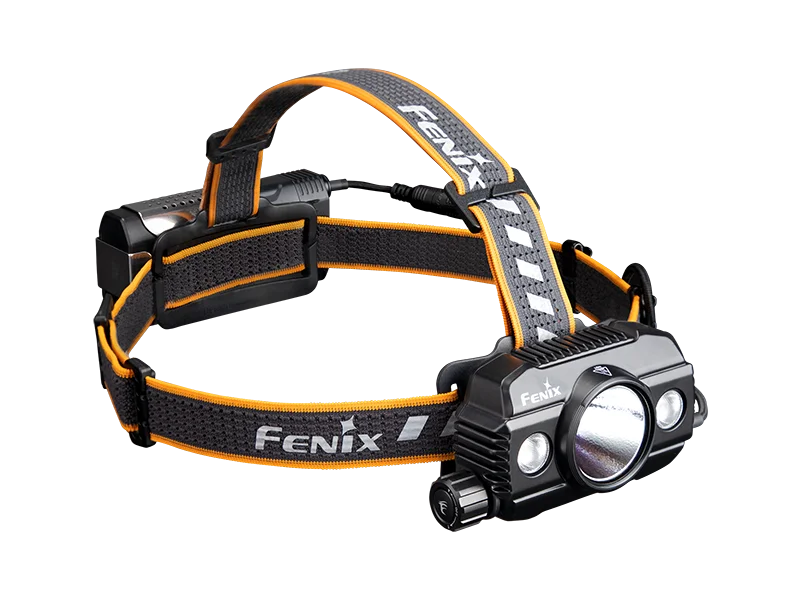 Fenix HP30R V2.0 BLACK Cool White Neutral White LED 3000L Rechargeable Headlamp