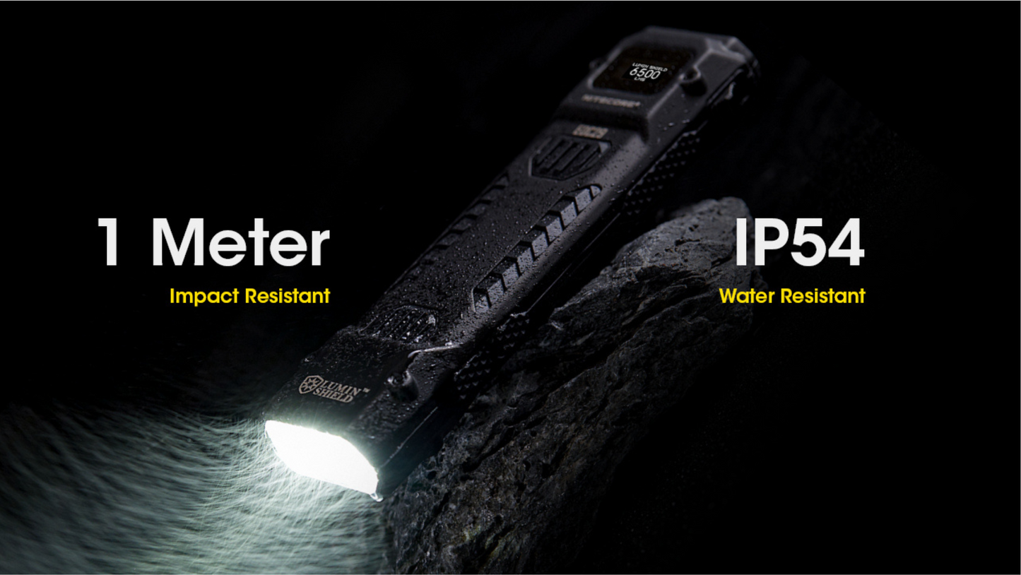 Nitecore EDC29 NiteLab UHi2 20 MAX LED 6500L Ultra Slim High Performance EDC Rechargeable Flashlight