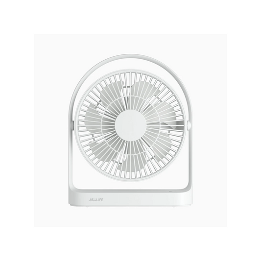 Jisulife Desk Fan 8000mAh Ultra-quiet Portable Fan Four-speed