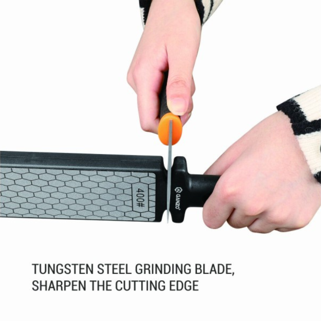 Ganzo ProSharp Knife Scissors 400 800 Grit Diamond Ceramic Sharpener