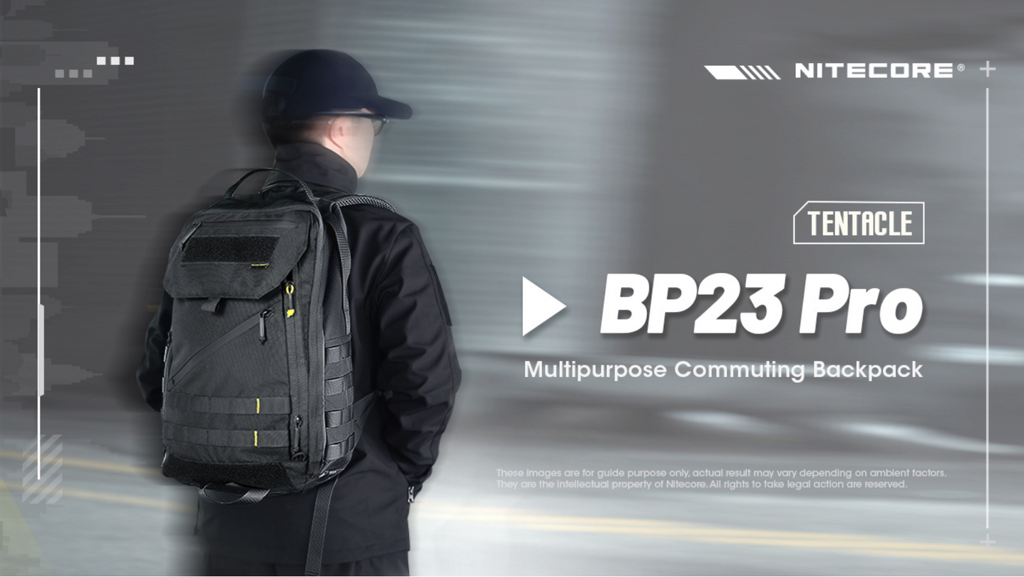 Nitecore BP23 Pro Multi-Purpose Tactical Commuting Backpack