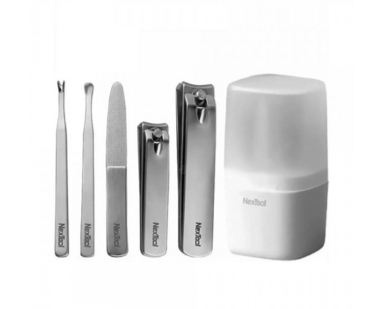 NexTool Zhizhen Nail Clipper Set NE20015 Stainless Steel Ear Picker Cuticle Pusher Nail File Care Set