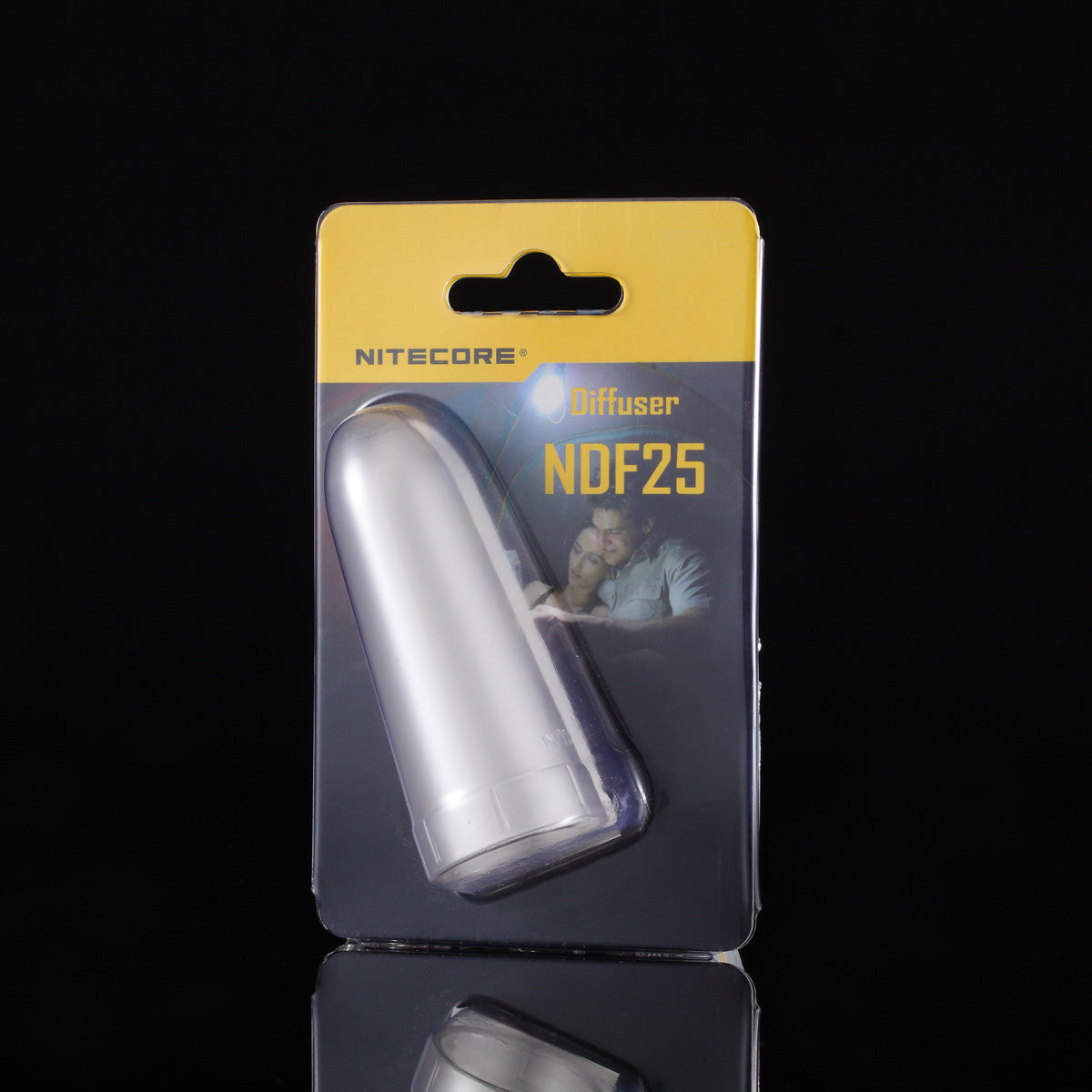 Nitecore NDF25 White Diffuser for Flashlight Head Diameter 25.4mm