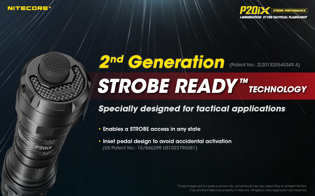 NITECORE P20IX 4000 LUMENS USB RECHARGEABLE FLASHLIGHT