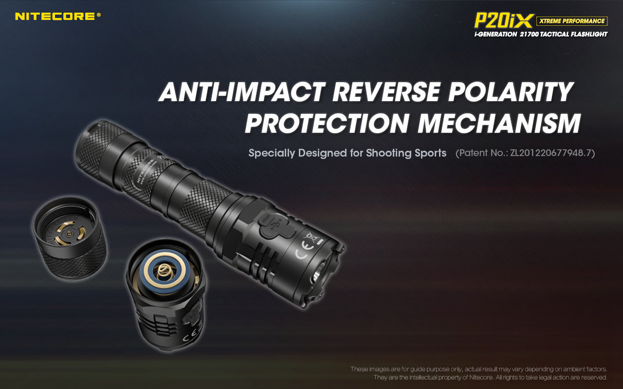 NITECORE P20IX 4000 LUMENS USB RECHARGEABLE FLASHLIGHT