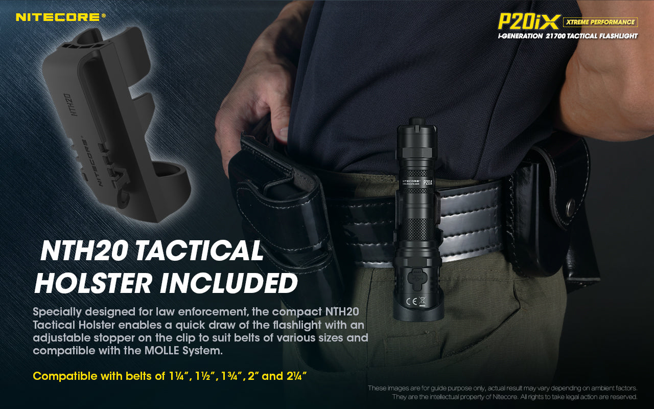 NITECORE P20IX 4000 LUMENS USB RECHARGEABLE FLASHLIGHT