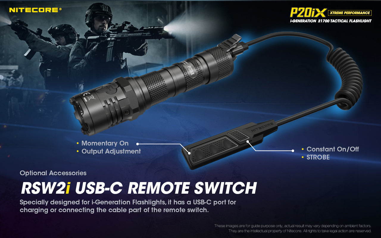 NITECORE P20IX 4000 LUMENS USB RECHARGEABLE FLASHLIGHT