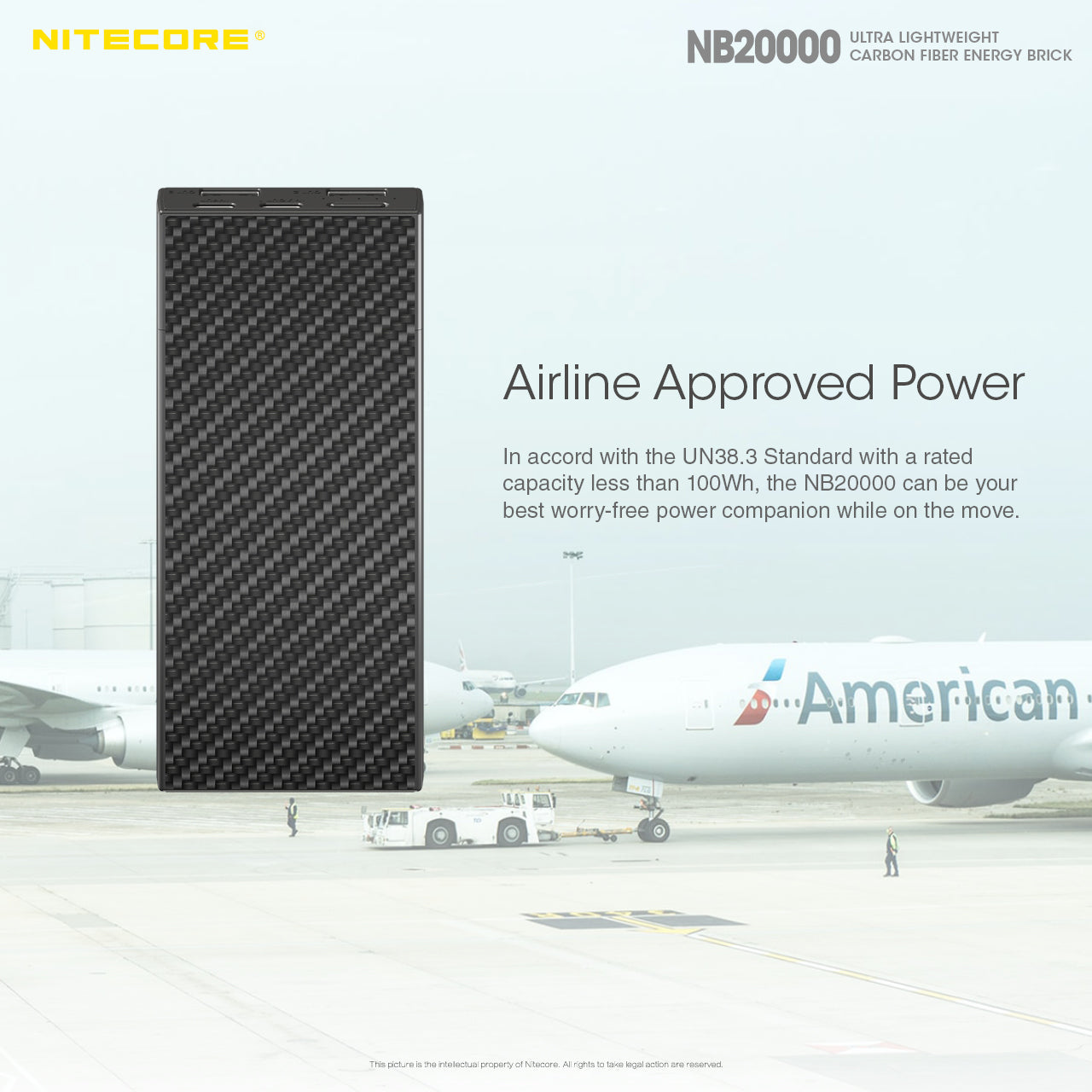Nitecore NB20000 Quick-Charge & Power Delivery USB-A/USB-C 20000mAh Power Bank