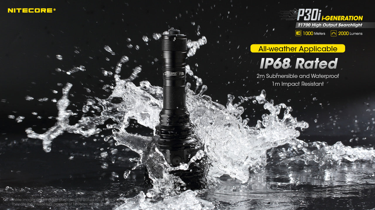 Nitecore P30i CREE XHP35 HI 2000L USB Rechargeable LED Flashlight