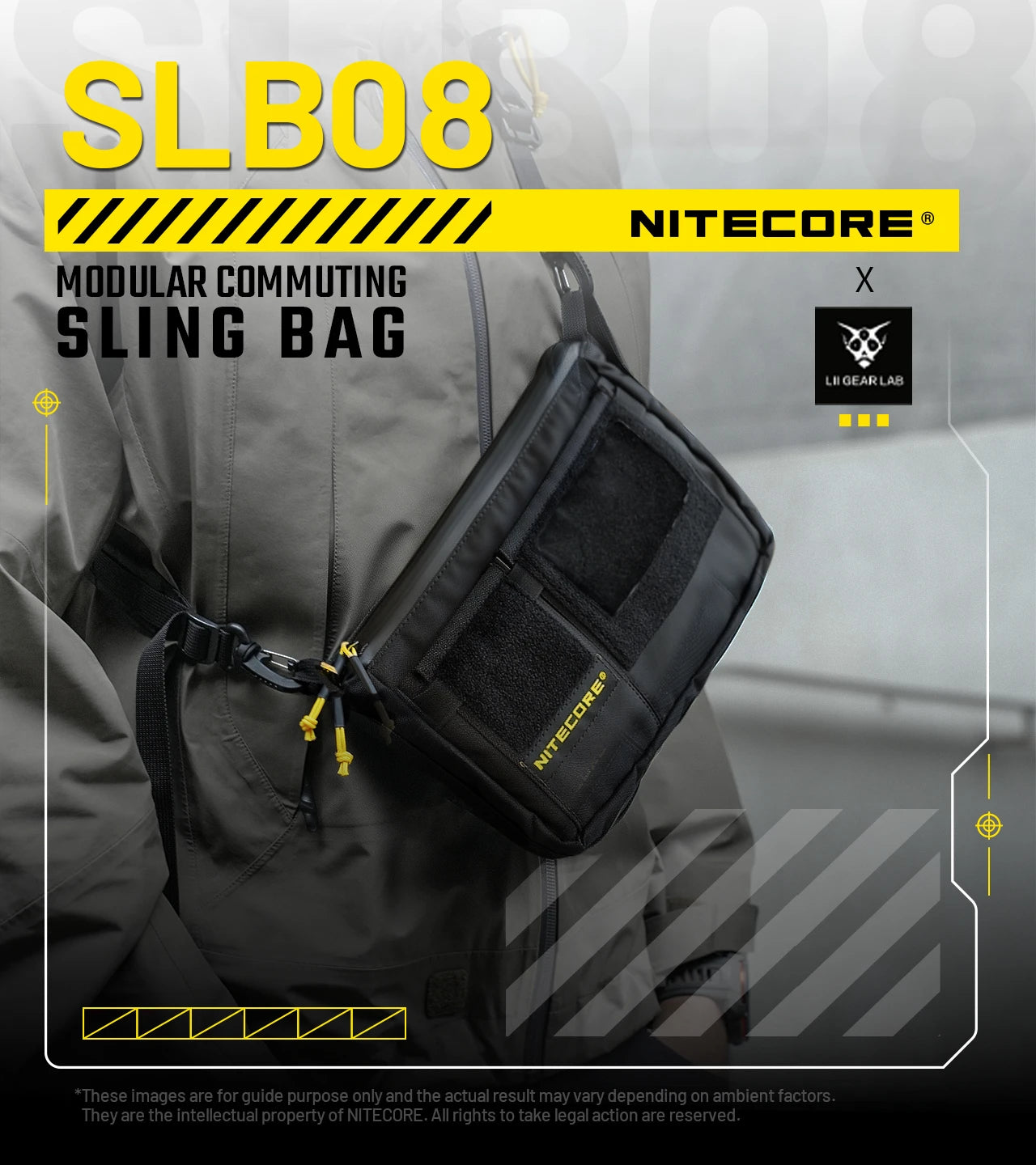 Nitecore SLB08 Modular Commuting Sling Bag