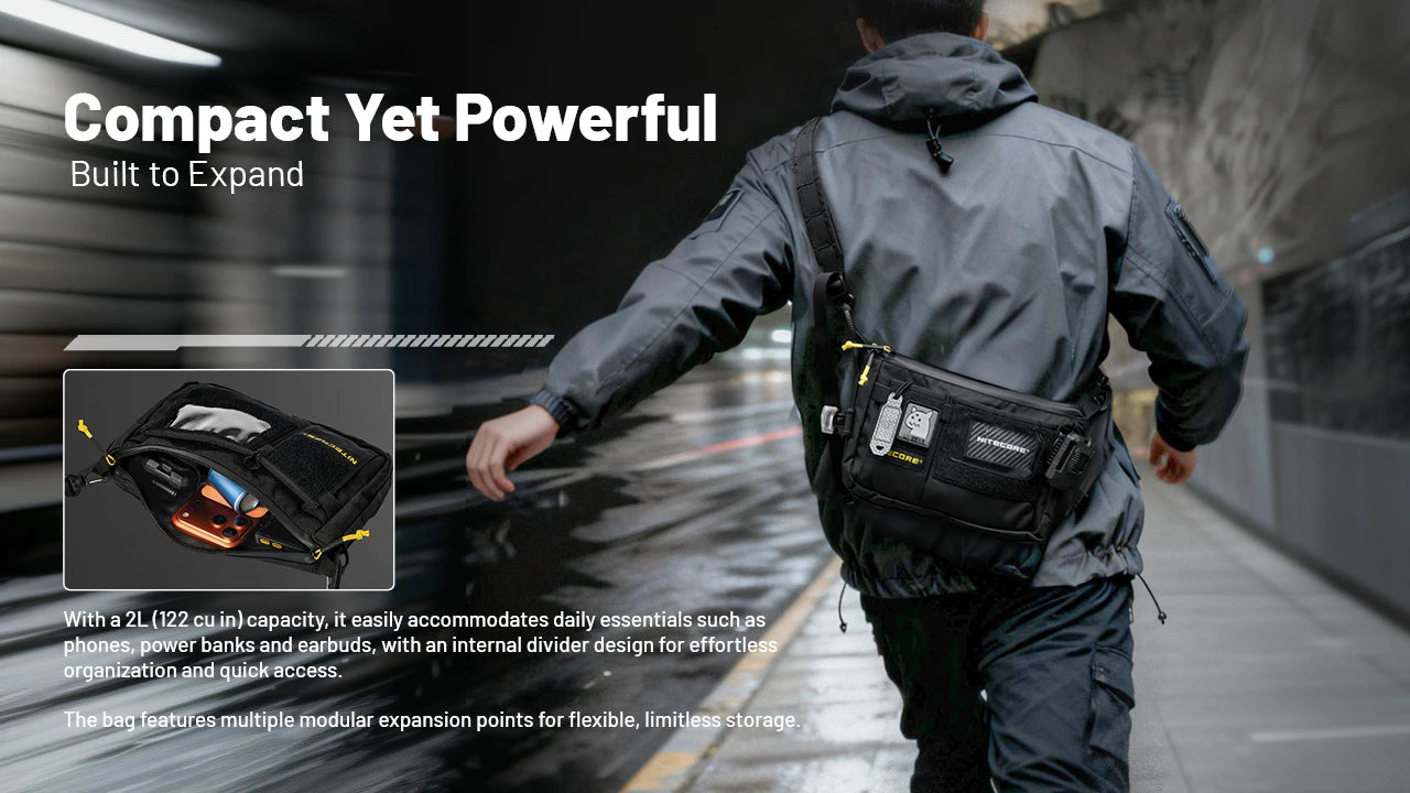Nitecore SLB08 Modular Commuting Sling Bag