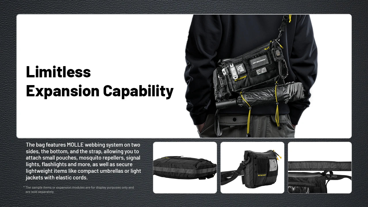 Nitecore SLB08 Modular Commuting Sling Bag