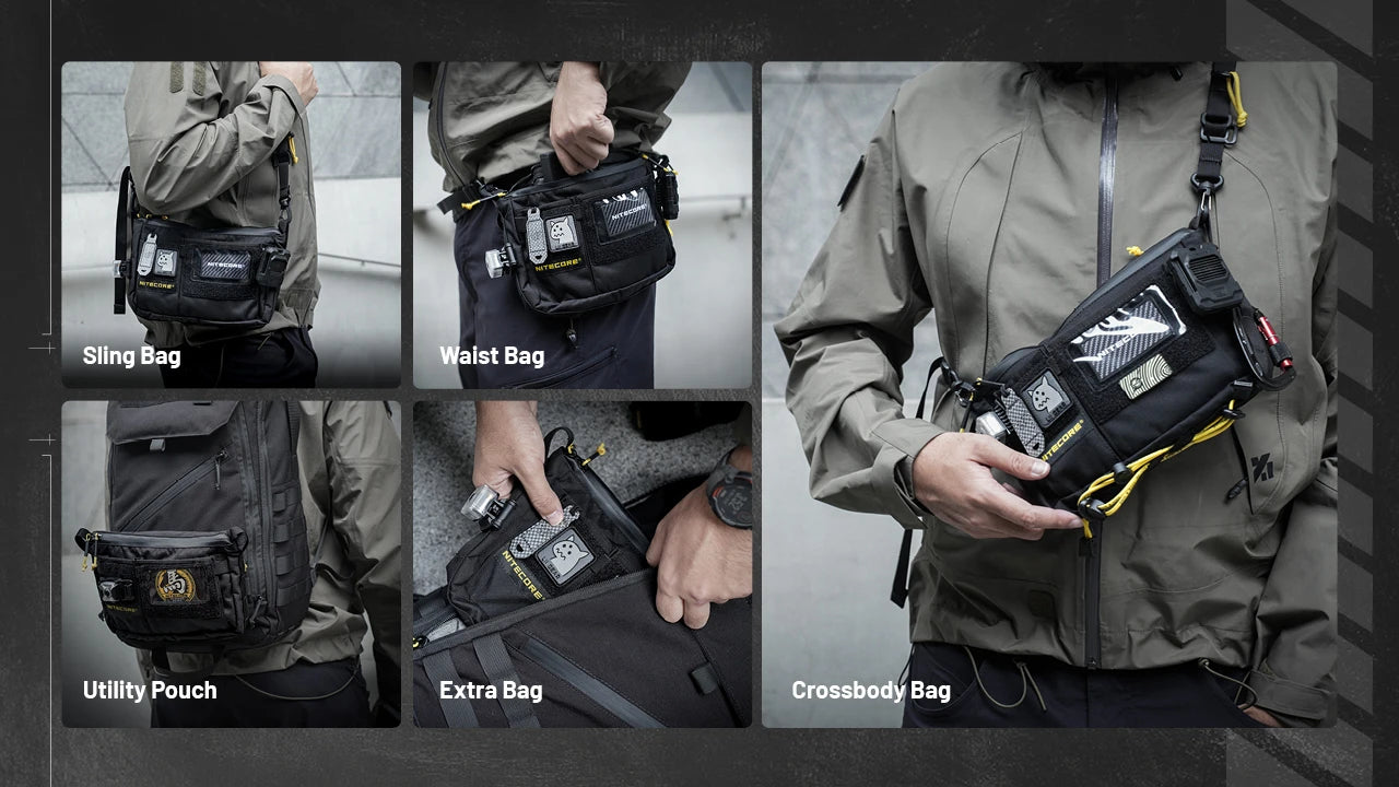 Nitecore SLB08 Modular Commuting Sling Bag