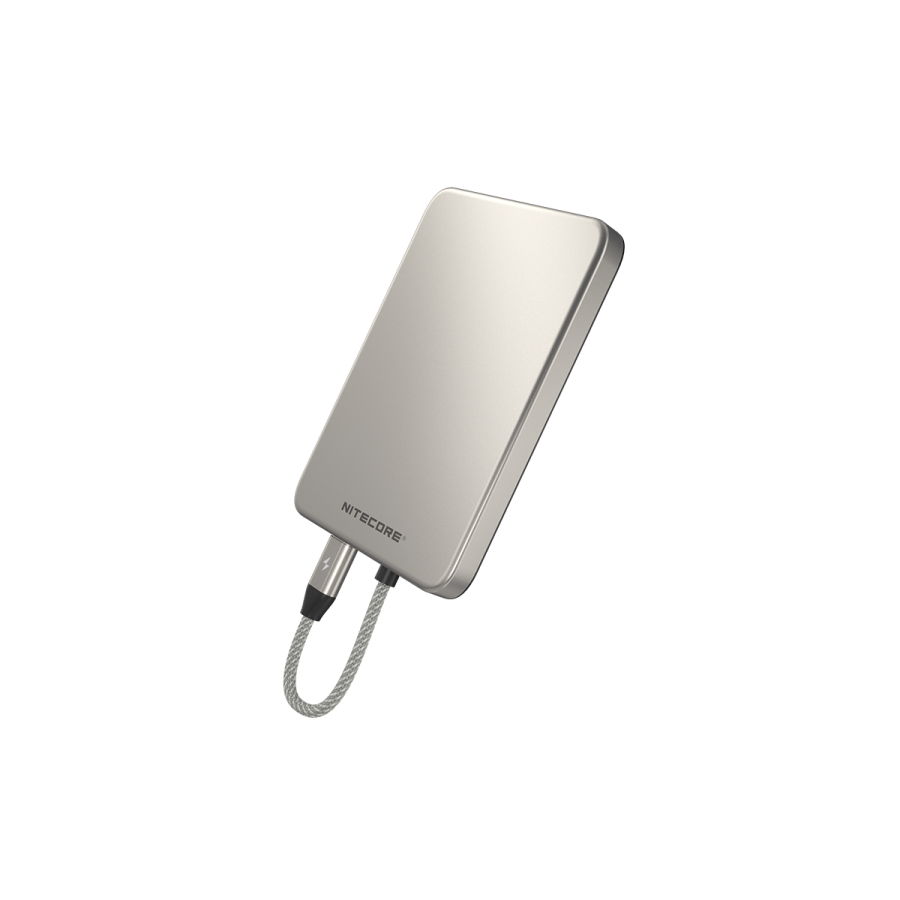 Nitecore Pocket 5 Magnetic Built-in USB-C Cable Pocket Power Bank