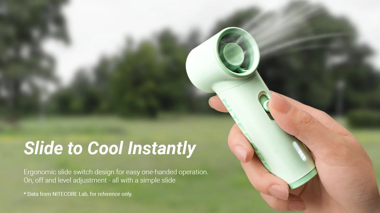 Nitecore NEF01 Lite Lightweight Mini Handheld Fan
