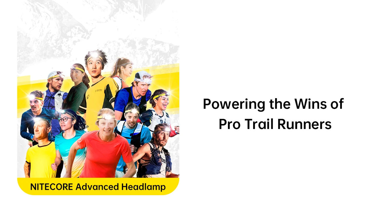 Nitecore UT6 Magnesium Alloy Three Color Temperatures 1600 Lumens Trail Running Headlamp