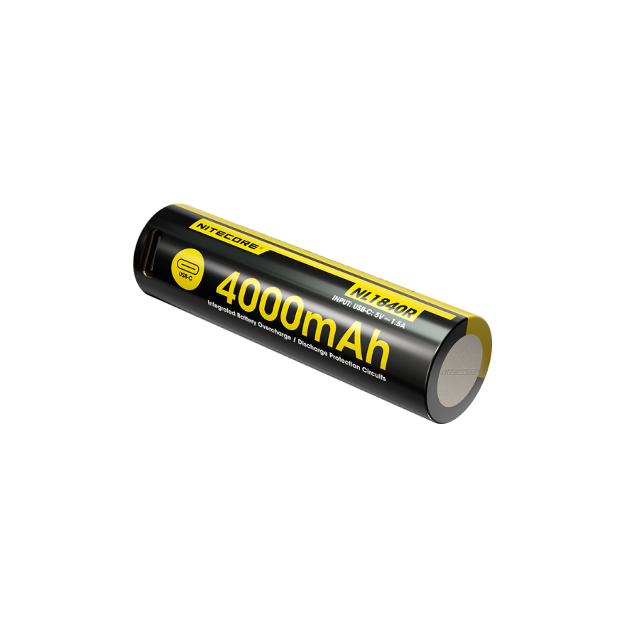 Nitecore 18650 4000mAh Protected Li-ion Rechargeable Battery NL1840R