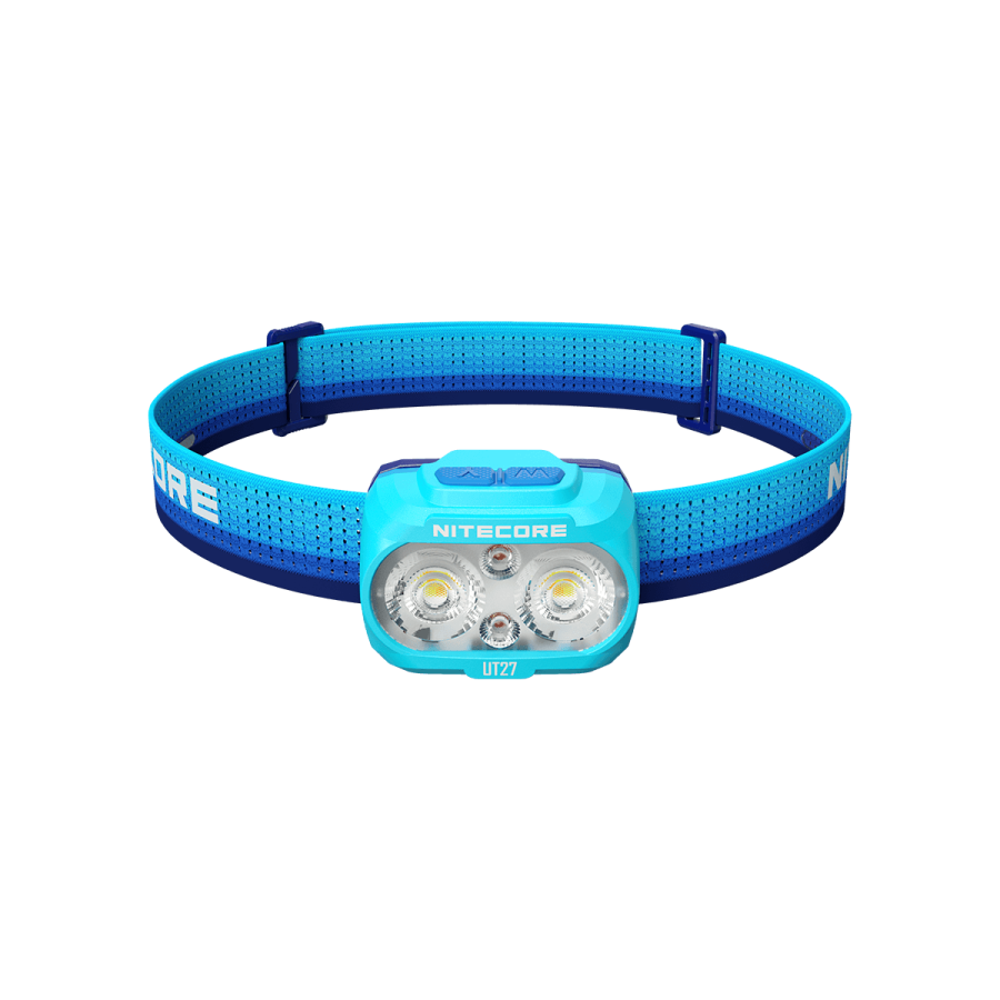 Nitecore UT27 MB (Blue) 800L Four Light Sources Lightweight Trail Running Headlamp (1 x HLB1500)